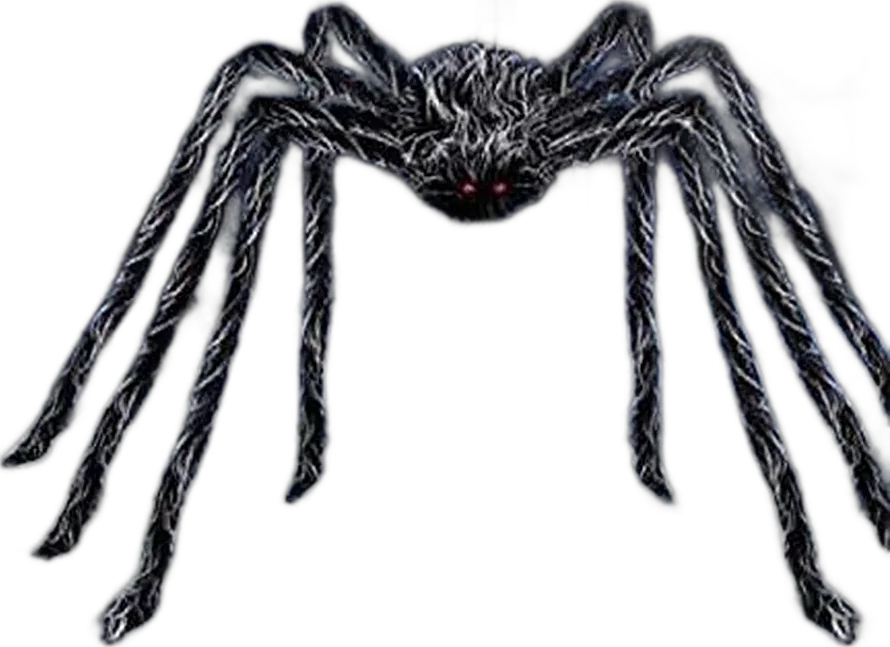 Giant hairy spider prop