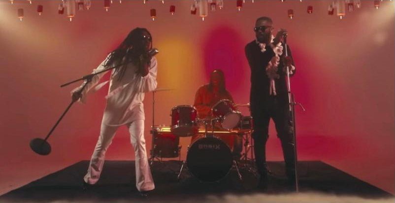 R2Bees, “Eboso” (music video), on a set dressed with Prop Haven props