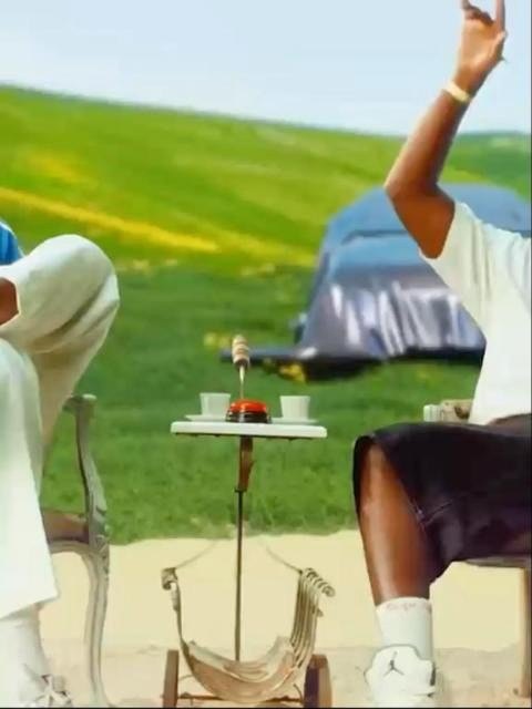 Sarkodie & Joey B, “X” (music video), on a set dressed with Prop Haven props