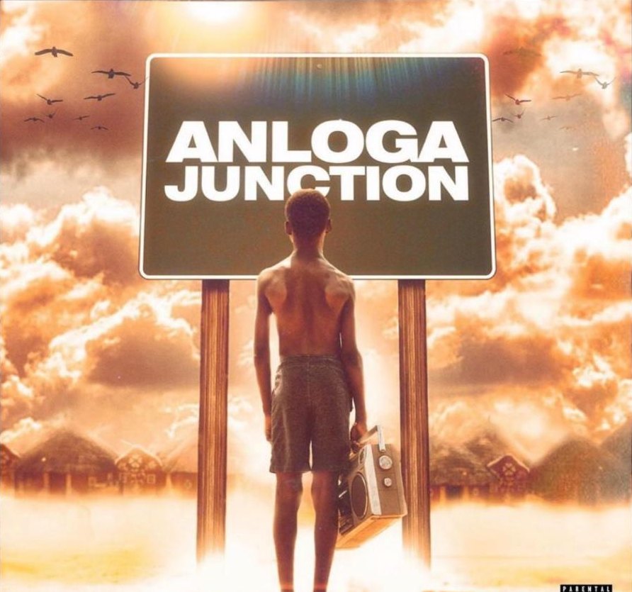 Stonebwoy, Anloga Junction (album art), on a set dressed with Prop Haven props