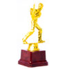Gold plated Baseball trophy