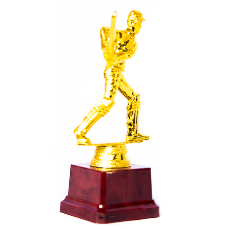 Gold plated Baseball trophy