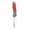 Brown foldable knife