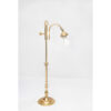 Golden table lamp
