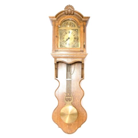 English tall case clock