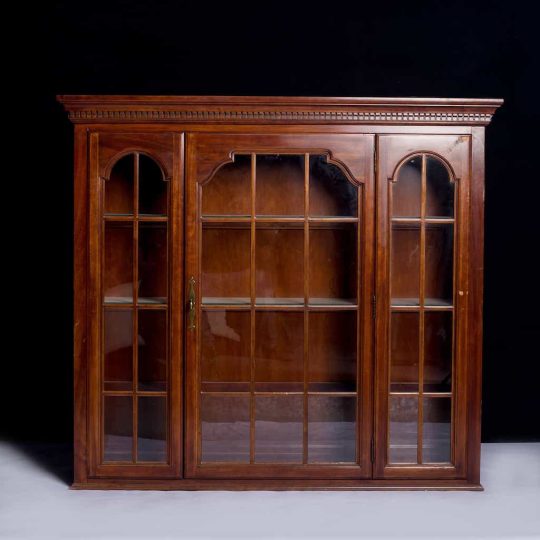 Asian style lighted cabinet
