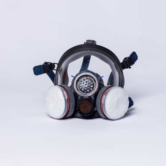 Full face organic vapor mask