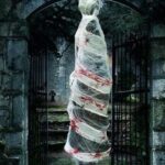 72 Inch hanging spooky creepy mummy
