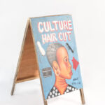 Advertising board(hair cut)
