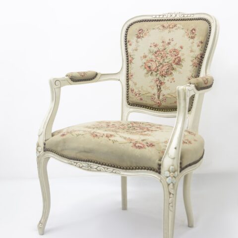 Antique Regal Arm Chair old