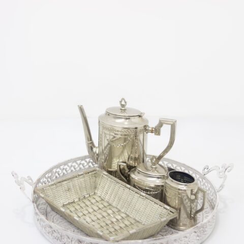 Antique Silver Tea Set