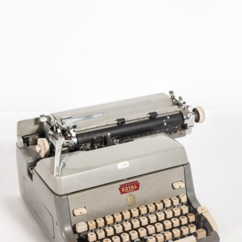 Antique royal type writer