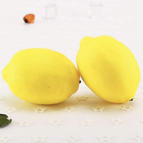 Artificial lemon fruit