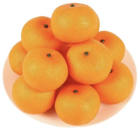 Artificial lifelike oranges