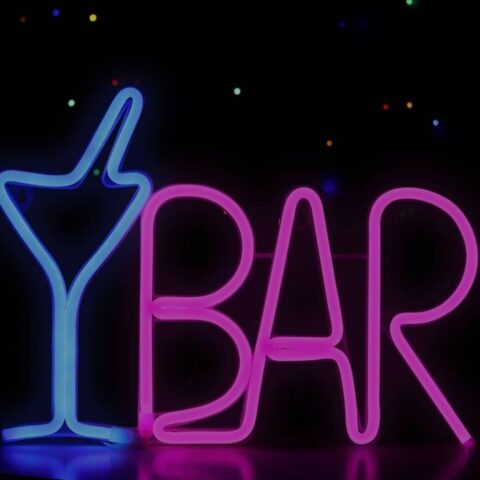 Bar neon sign