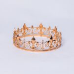 Baroque vintage crystal crown