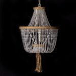 Beaded chandelier
