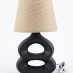 Black Totem base Lamp