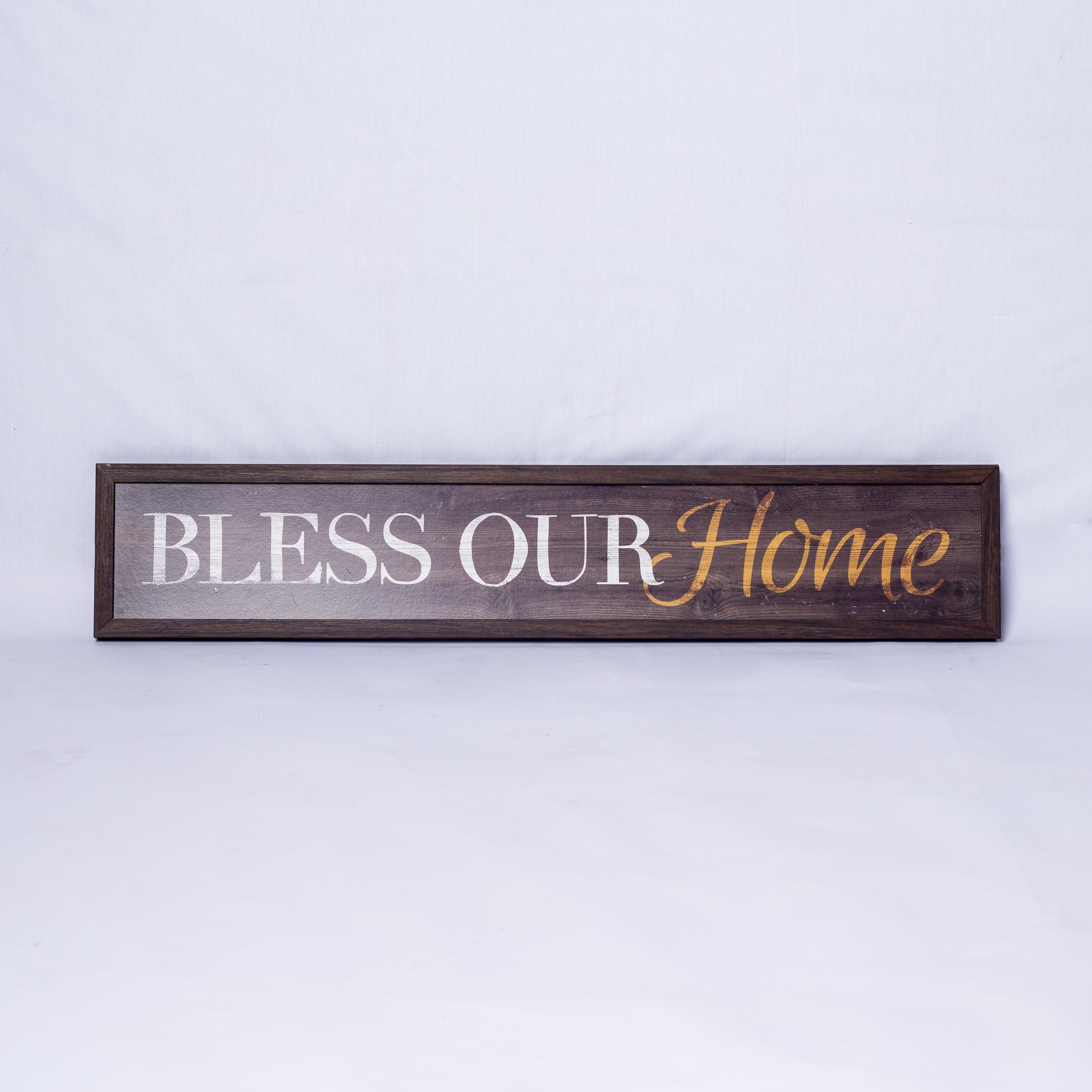 Bless our home art sign