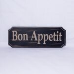 Bon Appetit art sign