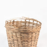 Cane woven basket