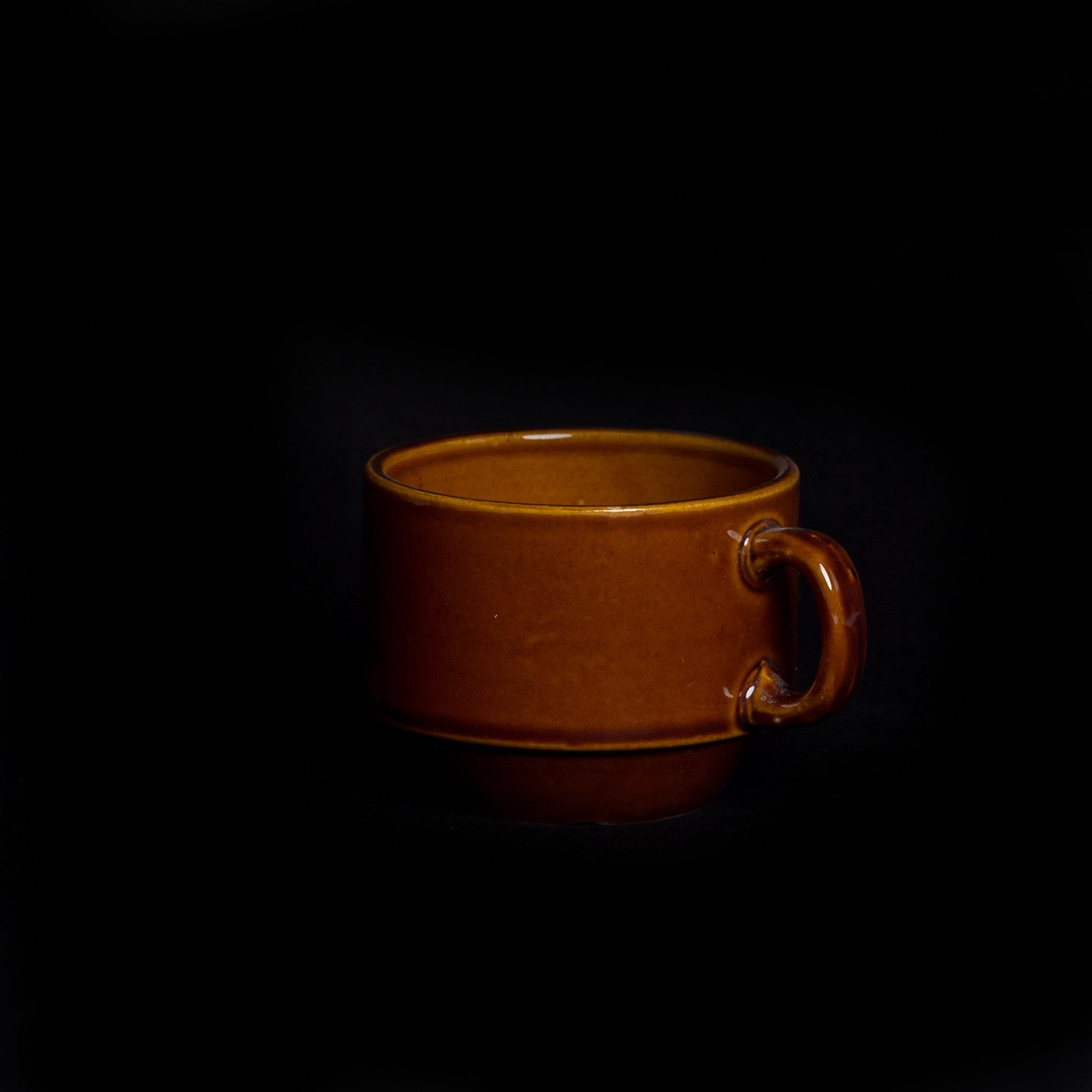 Classic latte glass mug
