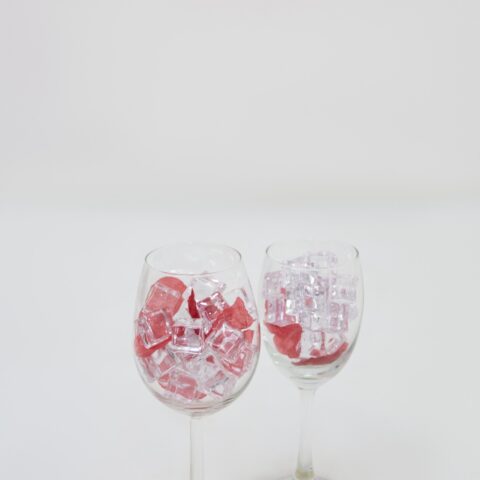 Clear Fake Ice Cube