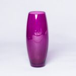 Glass decorative flower vase