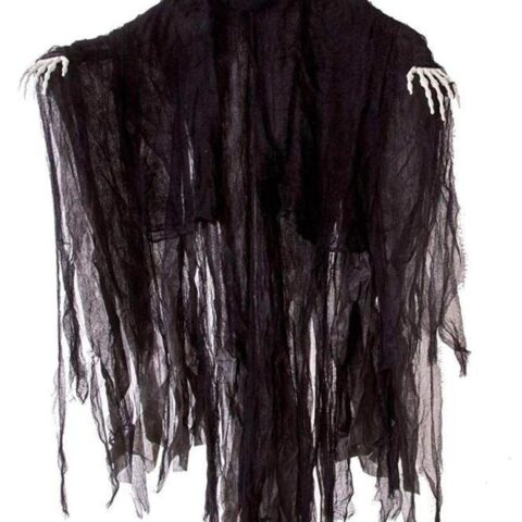 Grim faceless ghost
