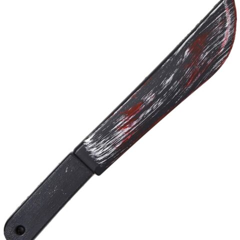 Halloween bloody machete