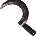 Halloween bloody sickle