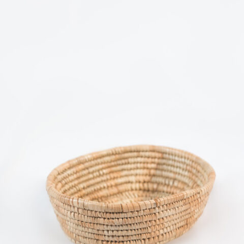 Handmade straw basket
