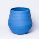 Indian blue flower pot