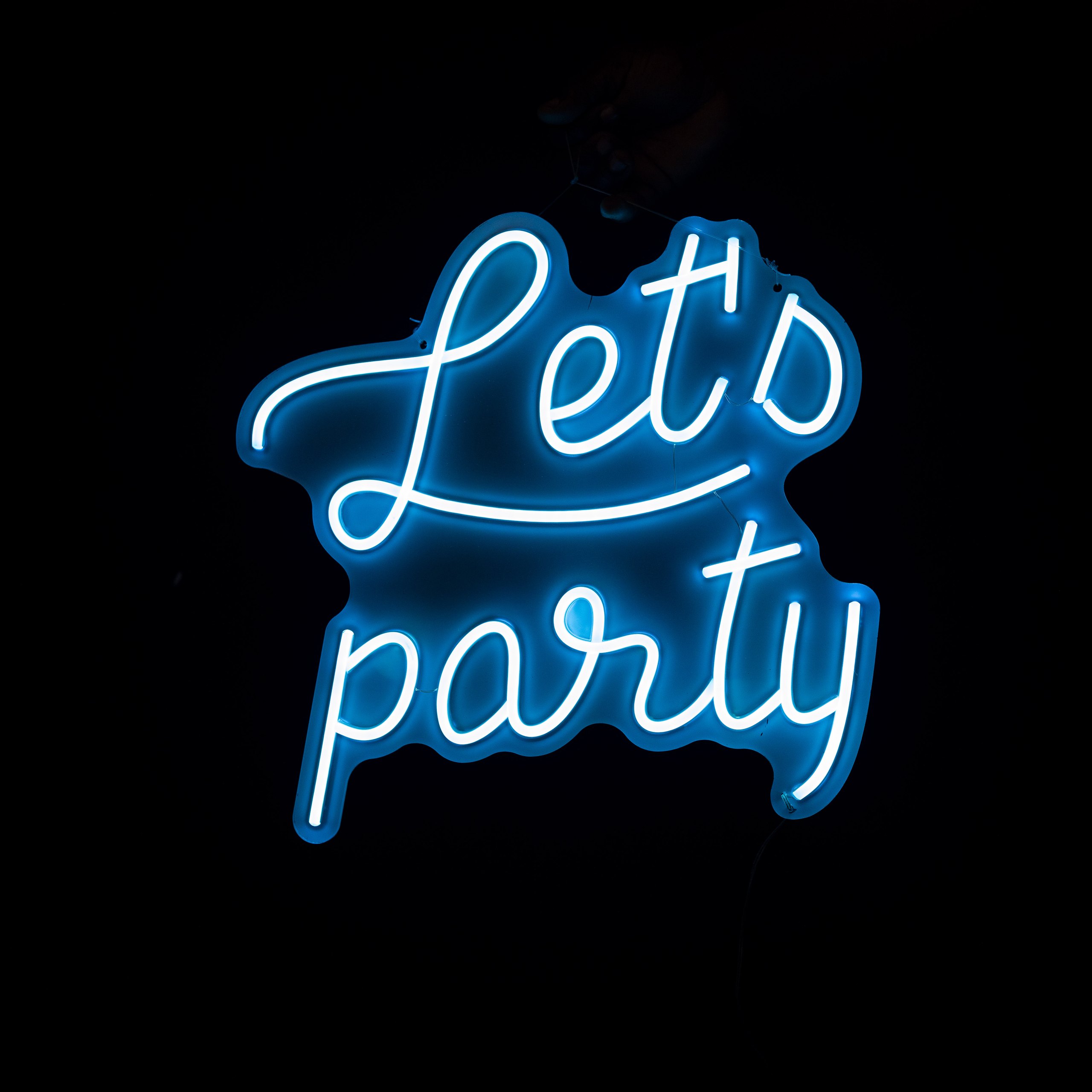 Led sign Let's Party