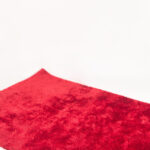 Luxe shag red area rug 140*200cm