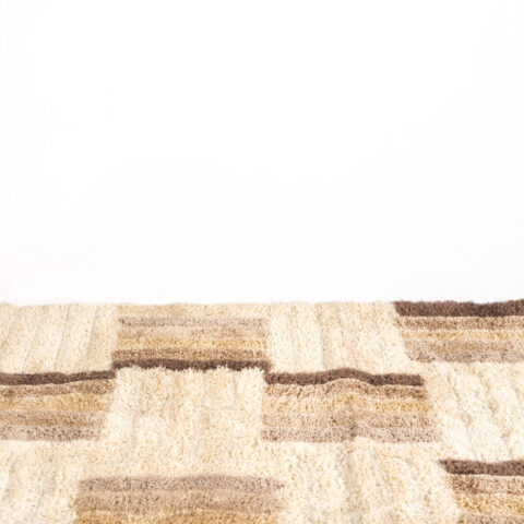 Luxury velvet shag area rug 140*200cm