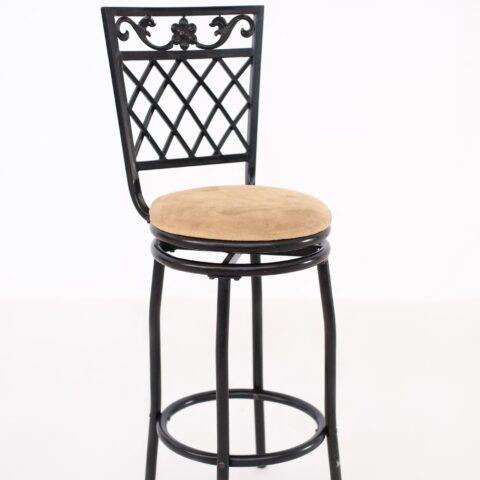 Metal Black Stool