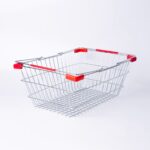 Metal shopping basket