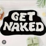 Naked bath mat