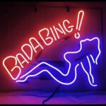 Neon sign Badabing