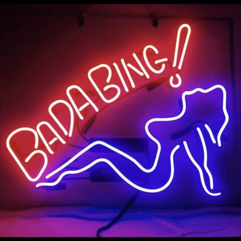 Neon sign Badabing