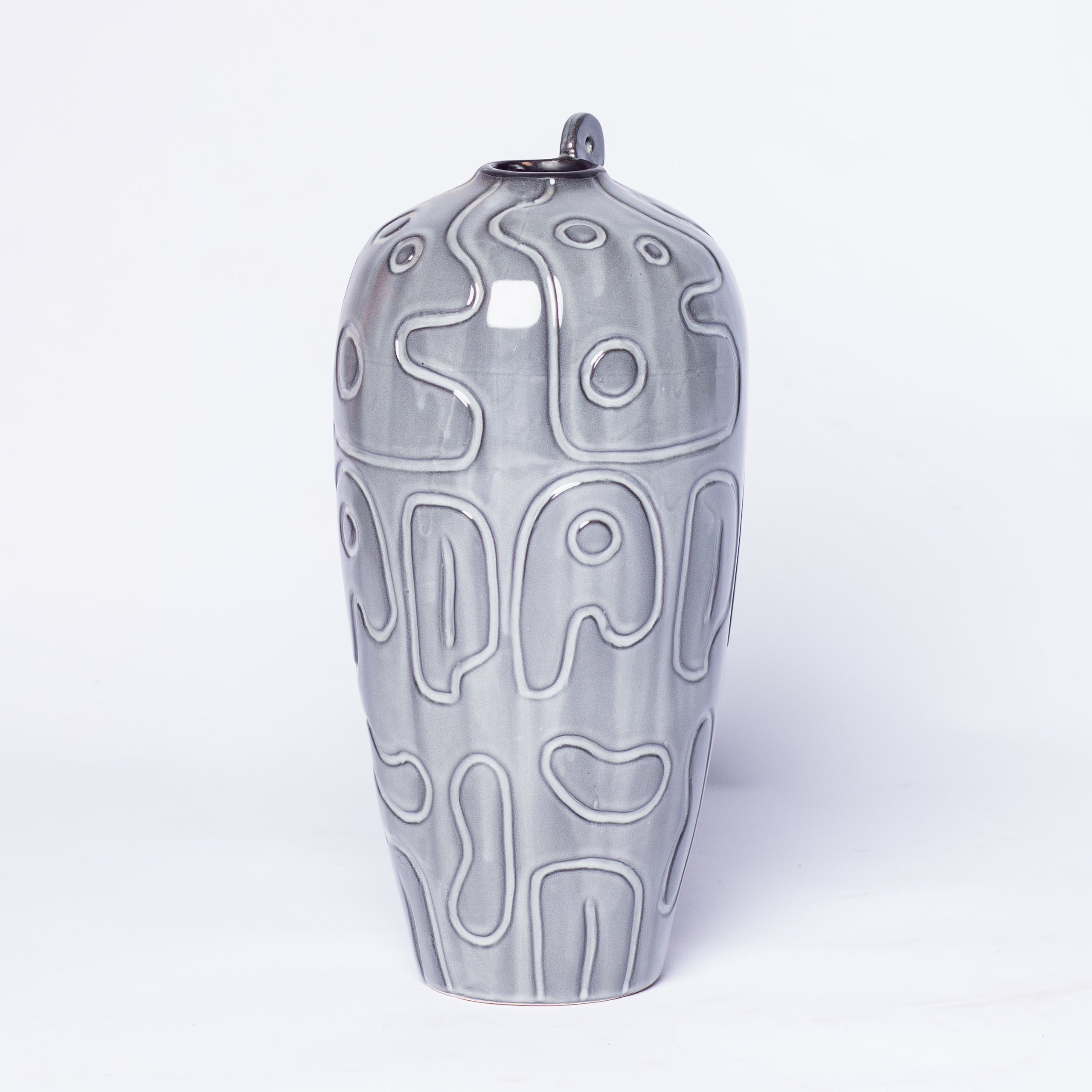 Omec Gray vase