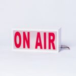 On Air neon sign