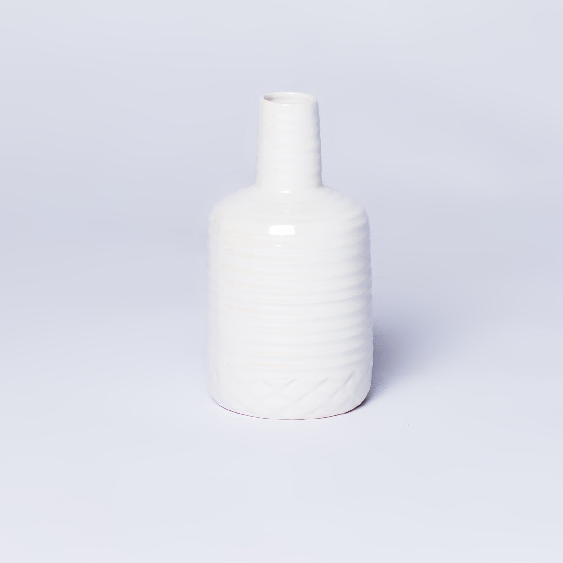 Ottilie white vase