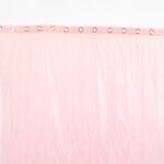 Pink voile curtains