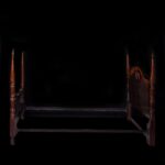 Queen Anne doll bed