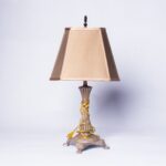 Resin bedside table lamp