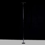 Silver dancing pole