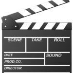Slate board Clapper Board