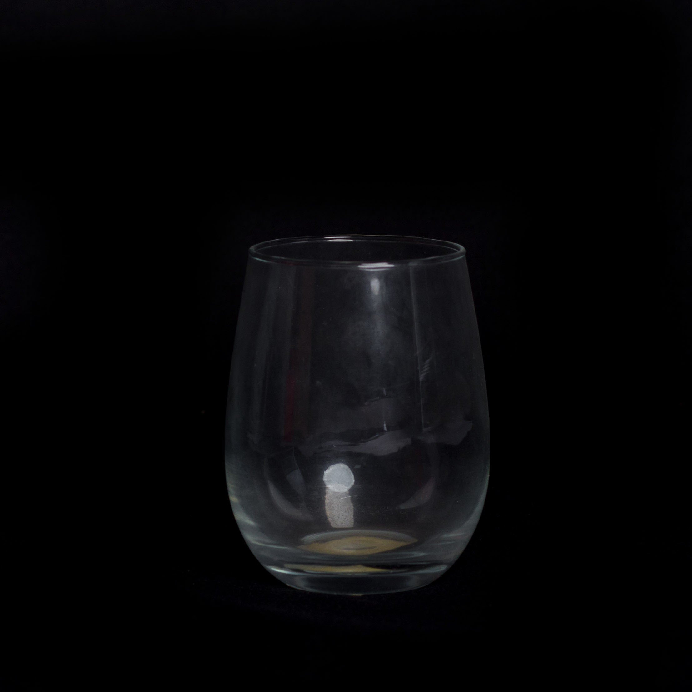 Steak dinner glass